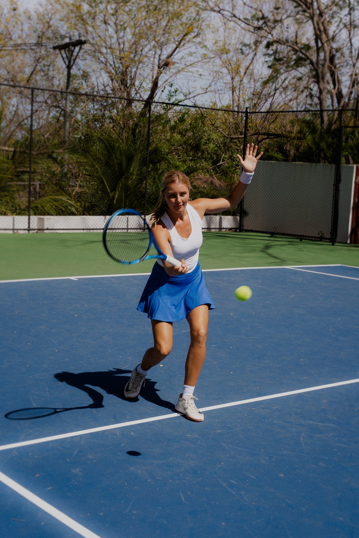 Falda Tennis Anna Azul