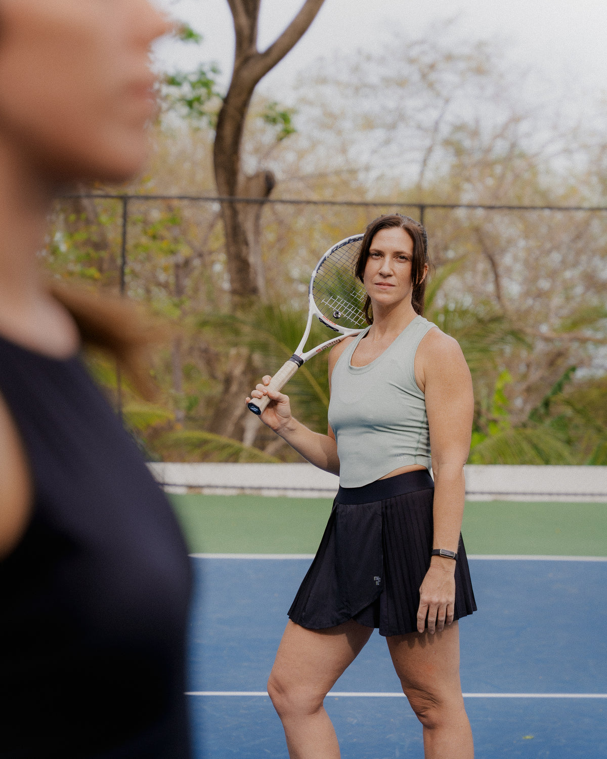 Falda Tennis ‘Paula’ Negro