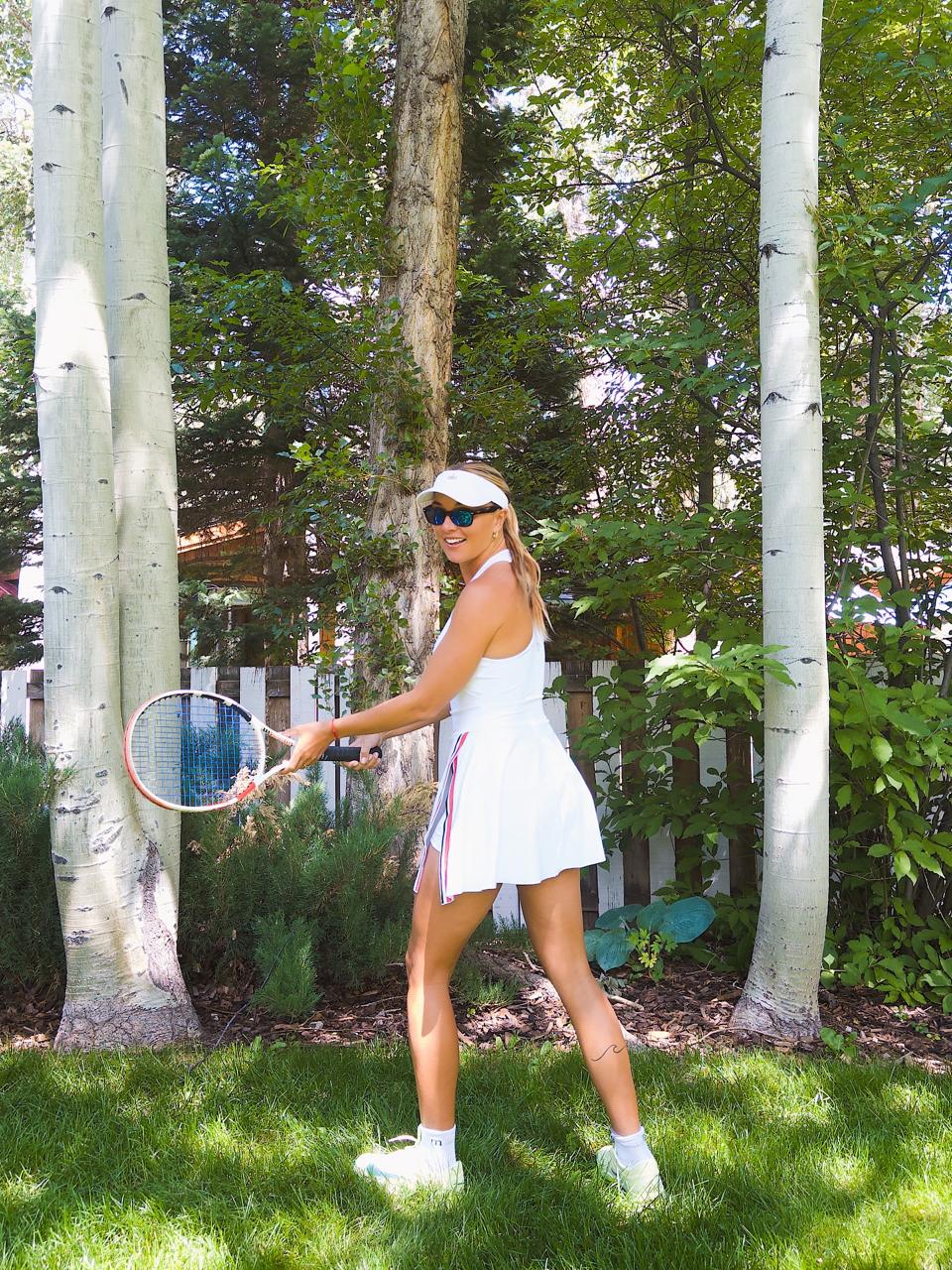 Seles Tennis Dress Blanco