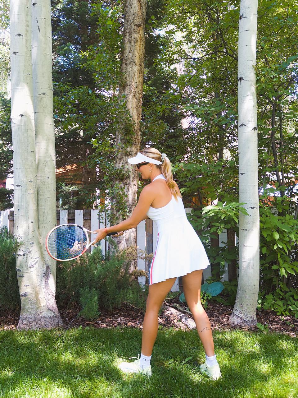 Seles Tennis Dress Blanco