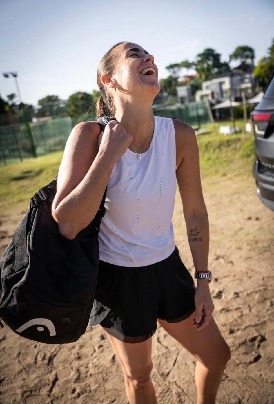 Iga Tennis Short Negro