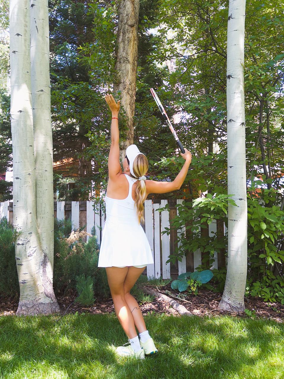 Seles Tennis Dress Blanco