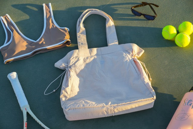 Waterproof Handbag Beige