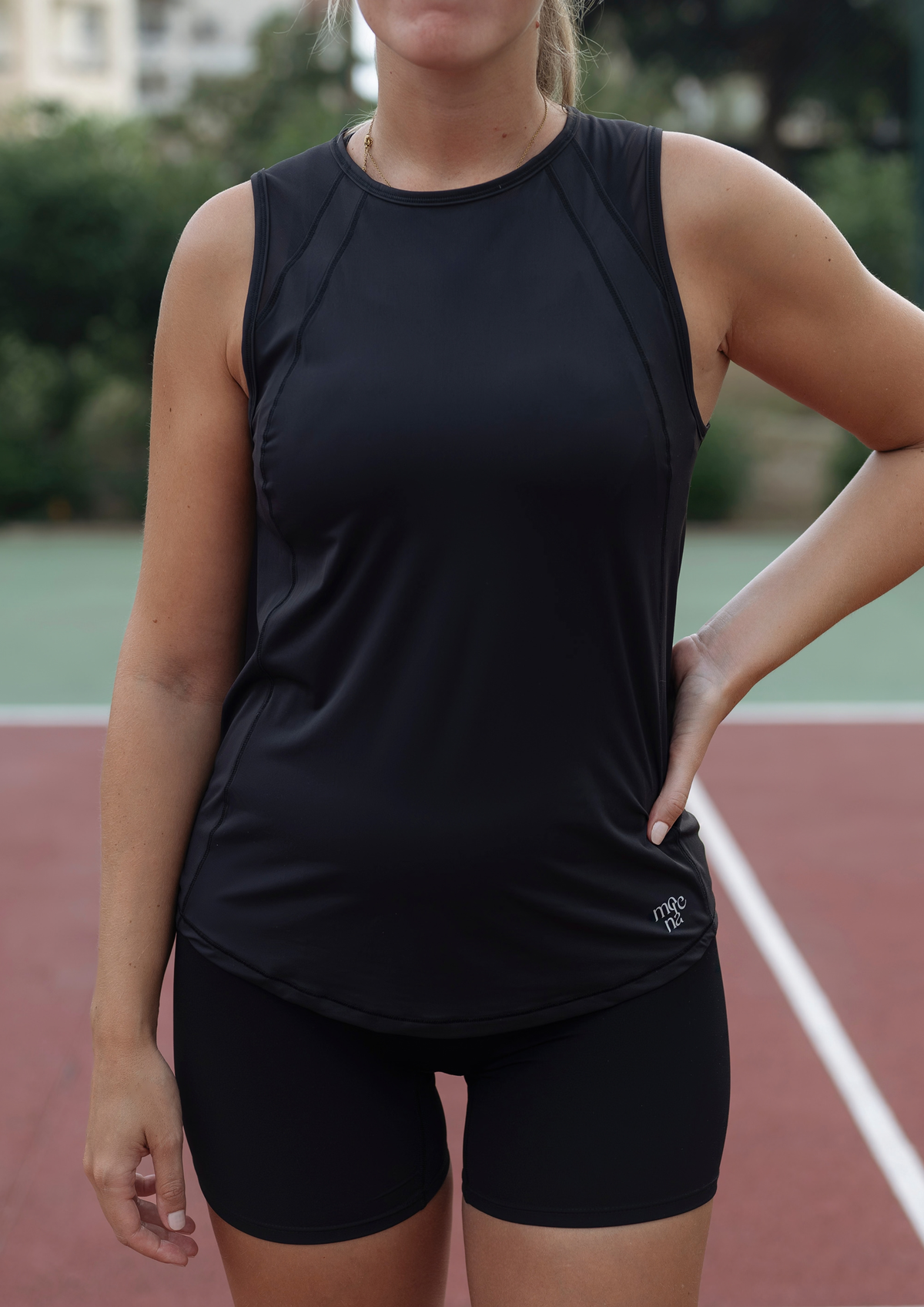 Tennis Tank Sara Negro