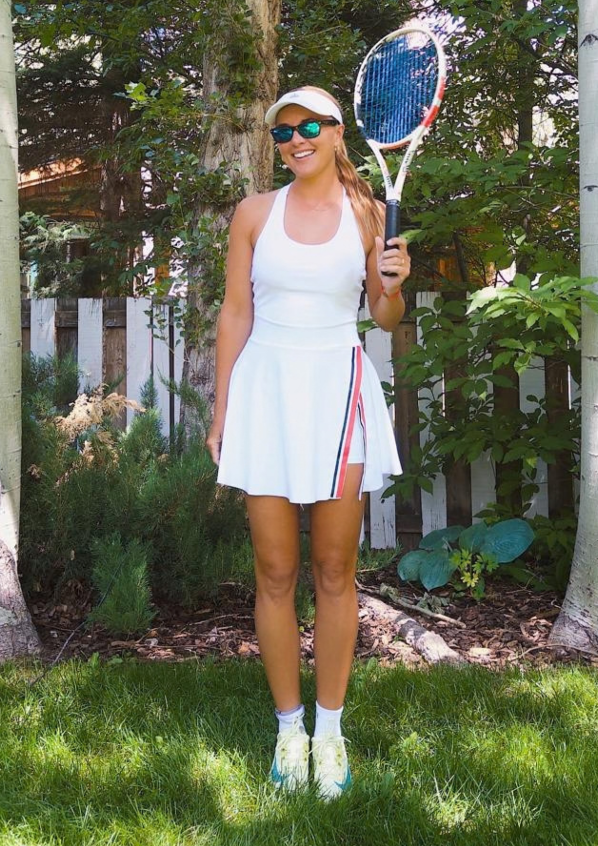 Seles Tennis Dress Blanco