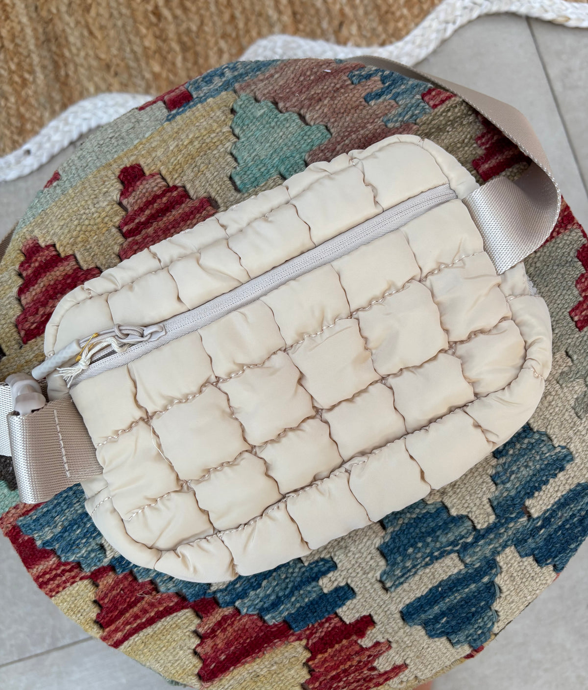 Snoopy Belt Bag Beige