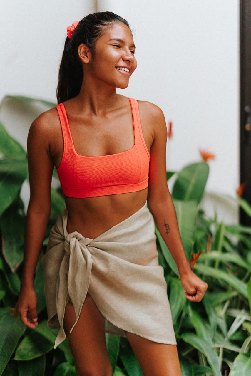Linen Pareo Skirt Arena