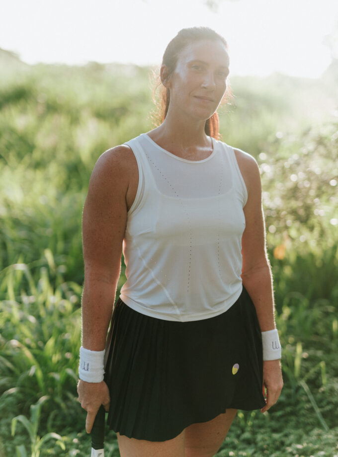 Tennis Tank ‘Venus’ White
