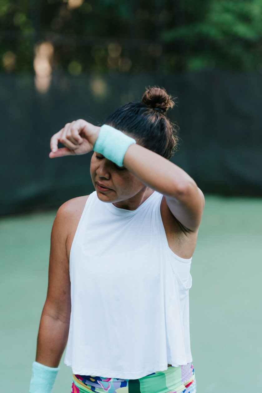 Tennis Shirt Mesh ‘Camila’ Blanco - Image 2