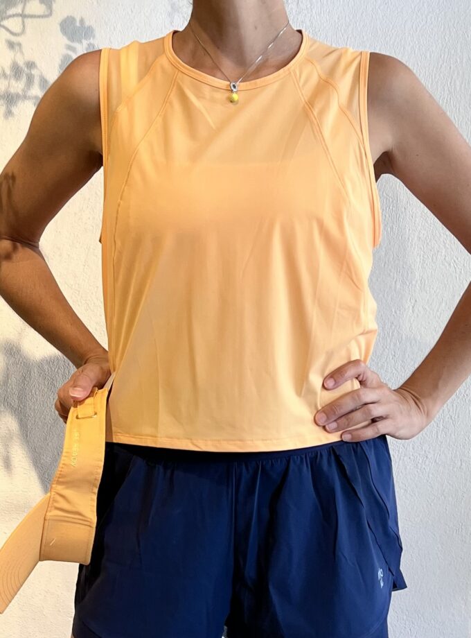 Tennis Tank Sara Peach