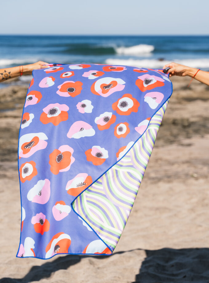 Double Sided Eco Towel Amapola