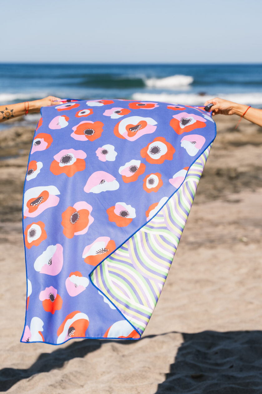 Double Sided Eco Towel Amapola