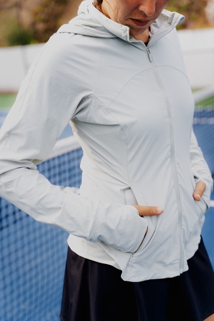Leylah Workout Jacket Light Green
