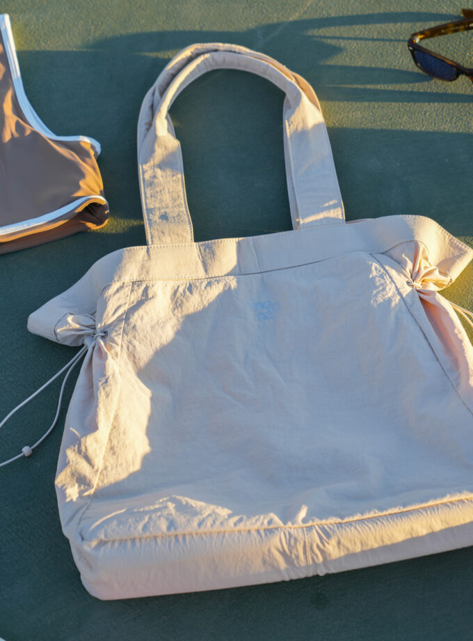 Waterproof Handbag Beige