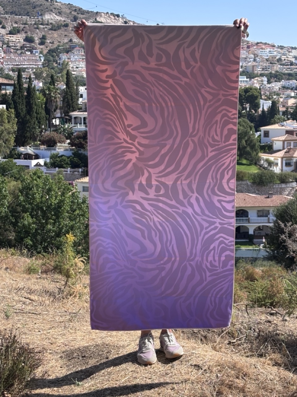 Double Sided Eco Towel Zebra - Image 2